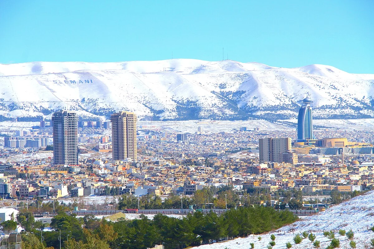 Sulaimaniyya im Winter