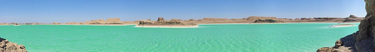 Die Wüste Lut im Südosten Irans