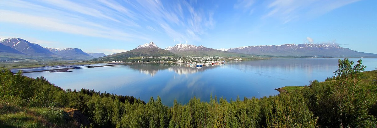 Akureyri in Island