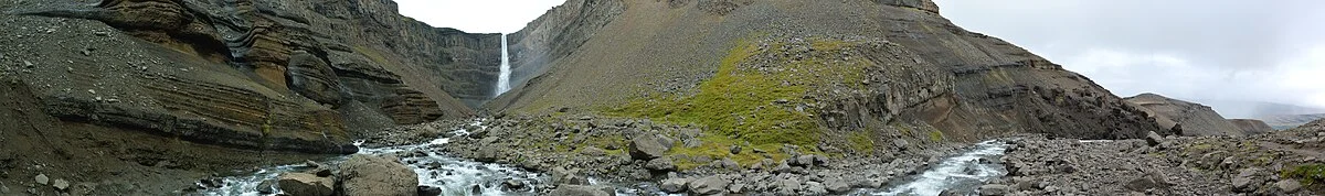 Der Wasserfall Hengifoss