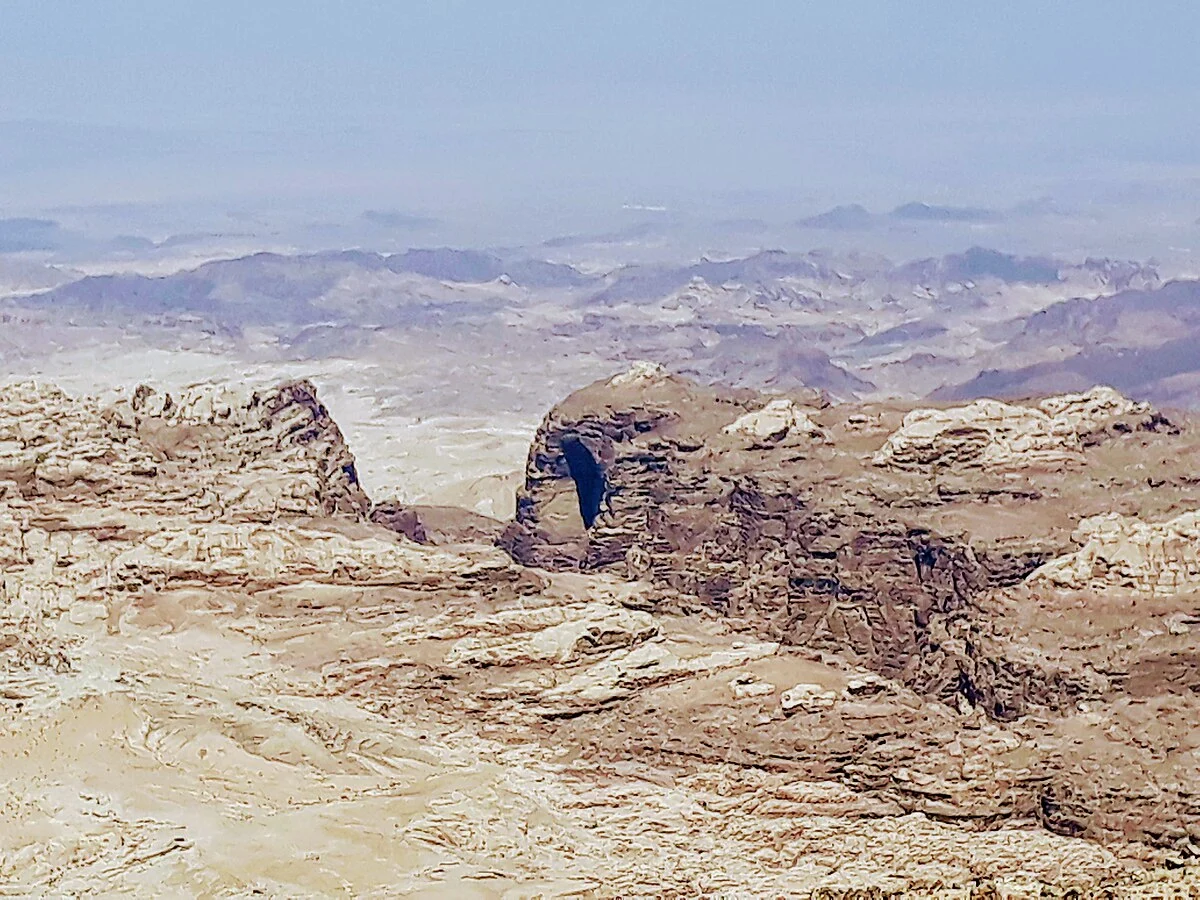 Berge bei Wadi Musa nahe Petra