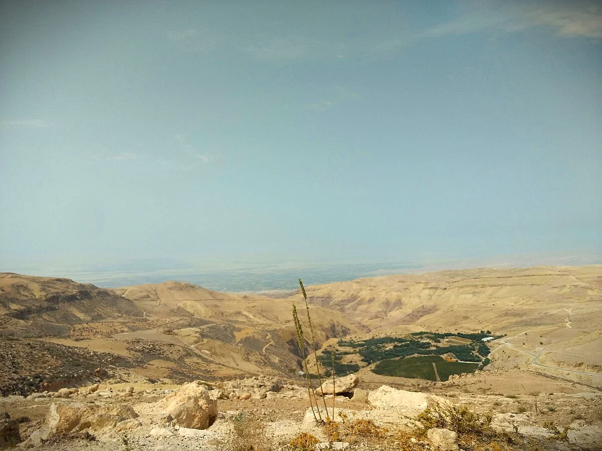 Blick vom Berg Nebo bei Madaba