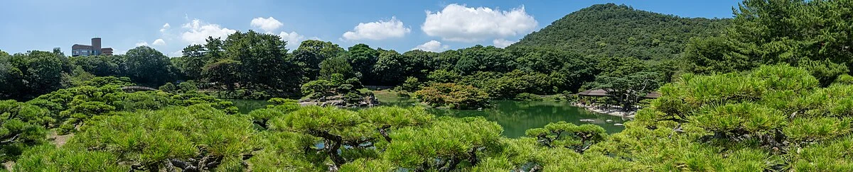 Der Ritsurin-Garten in Takamatsu