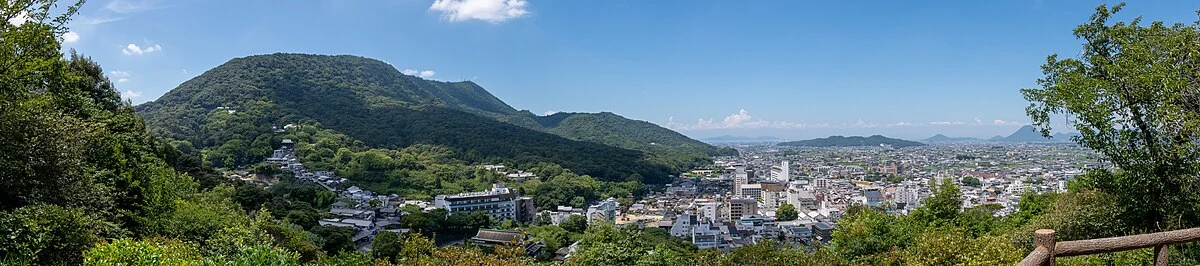 Panorama von Kotohira
