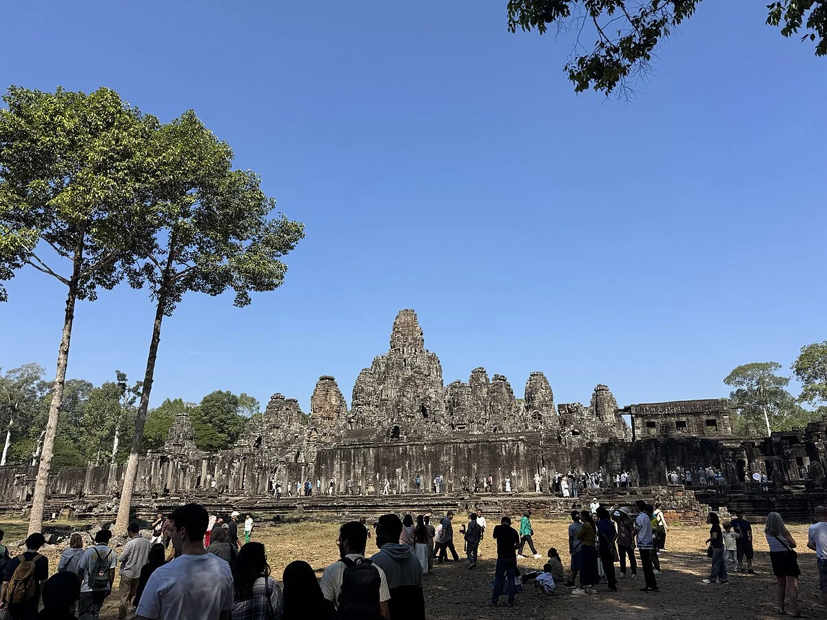 Der Bayon-Tempel in Angkor Thom