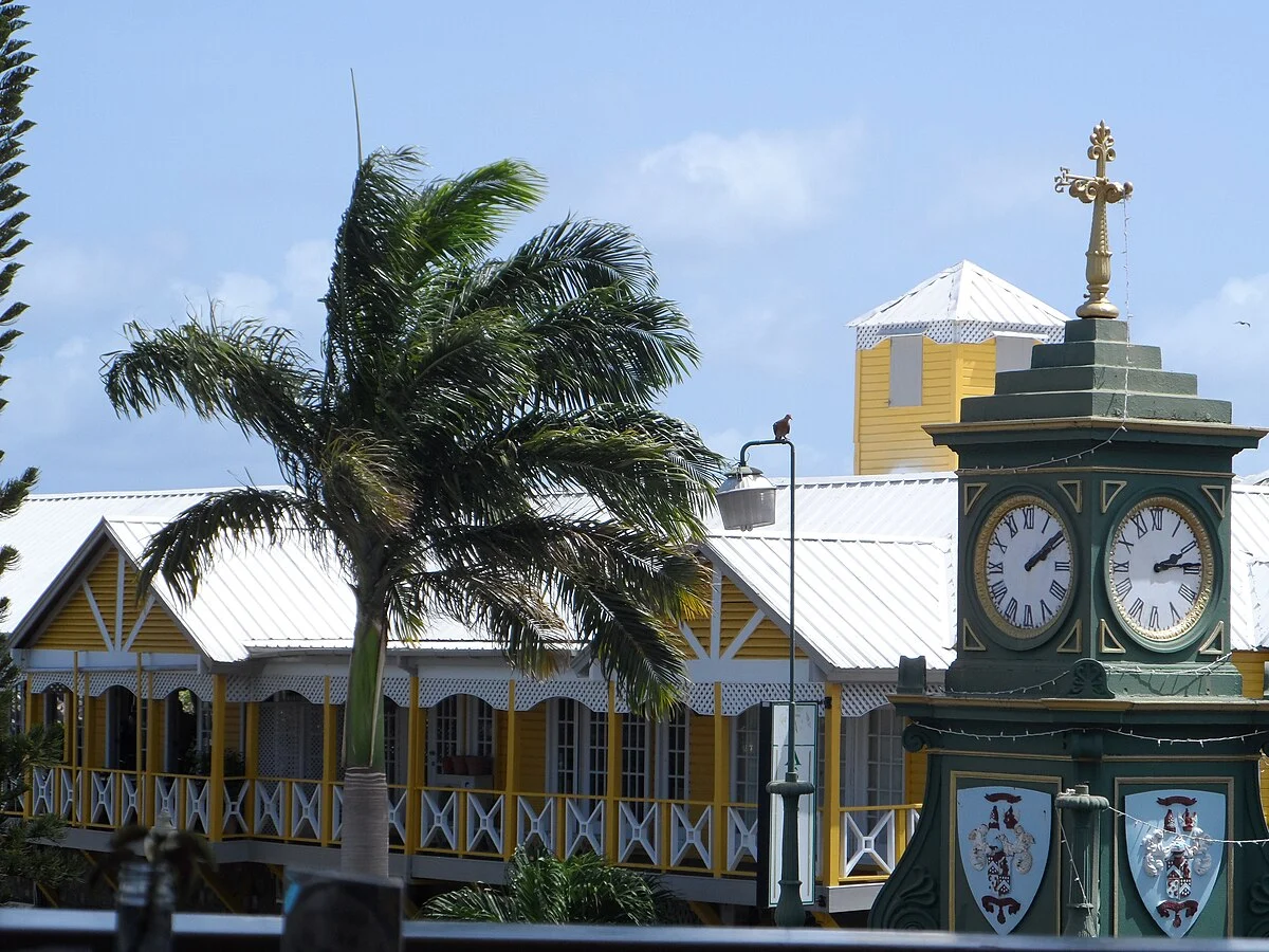 Der Platz The Circus in Basseterre