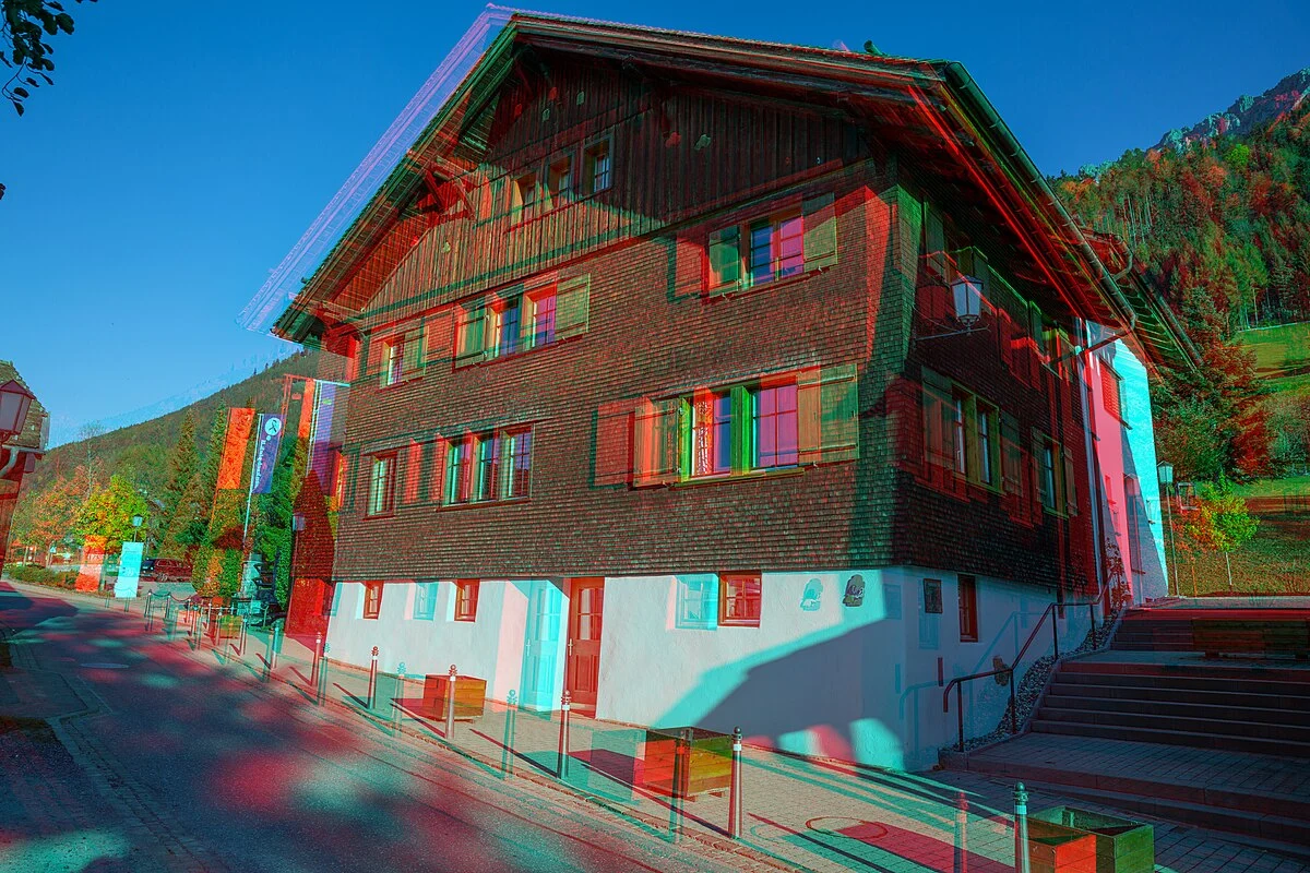 Gemeindehaus in Planken, Liechtenstein