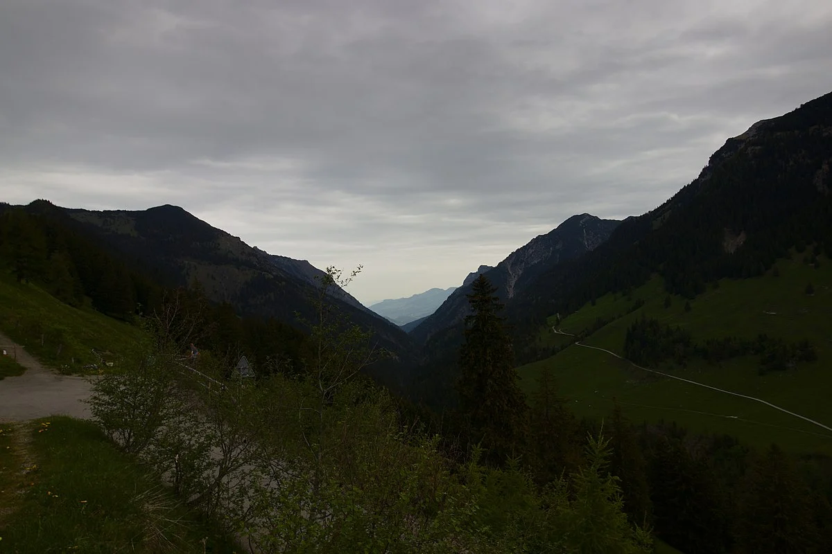 Grosssteg von der Sückastrasse aus gesehen.