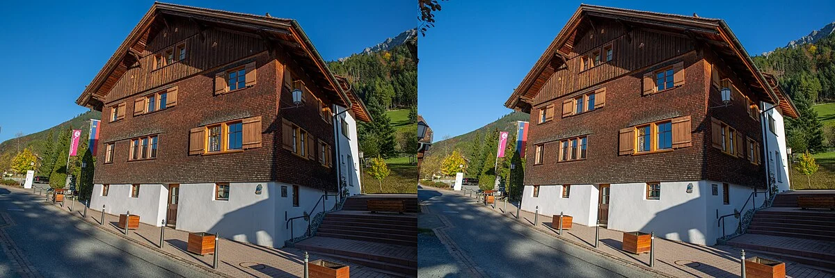 Gemeindehaus in Planken, Liechtenstein