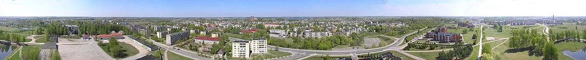 Kupiškis vom Wasserturm