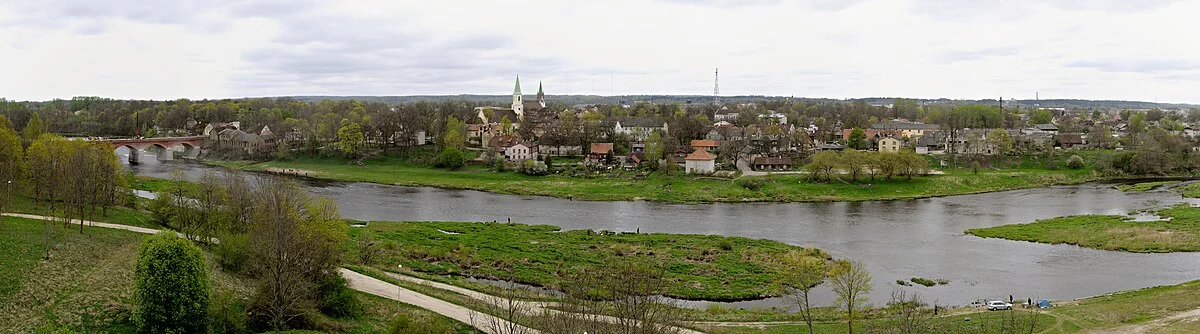 Panorama von Kuldīga