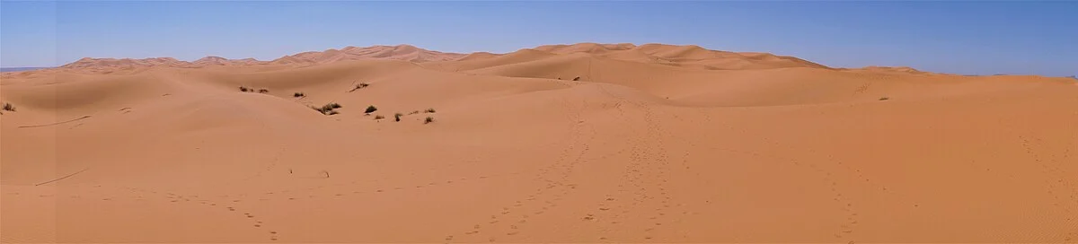 Die Sahara bei Merzouga
