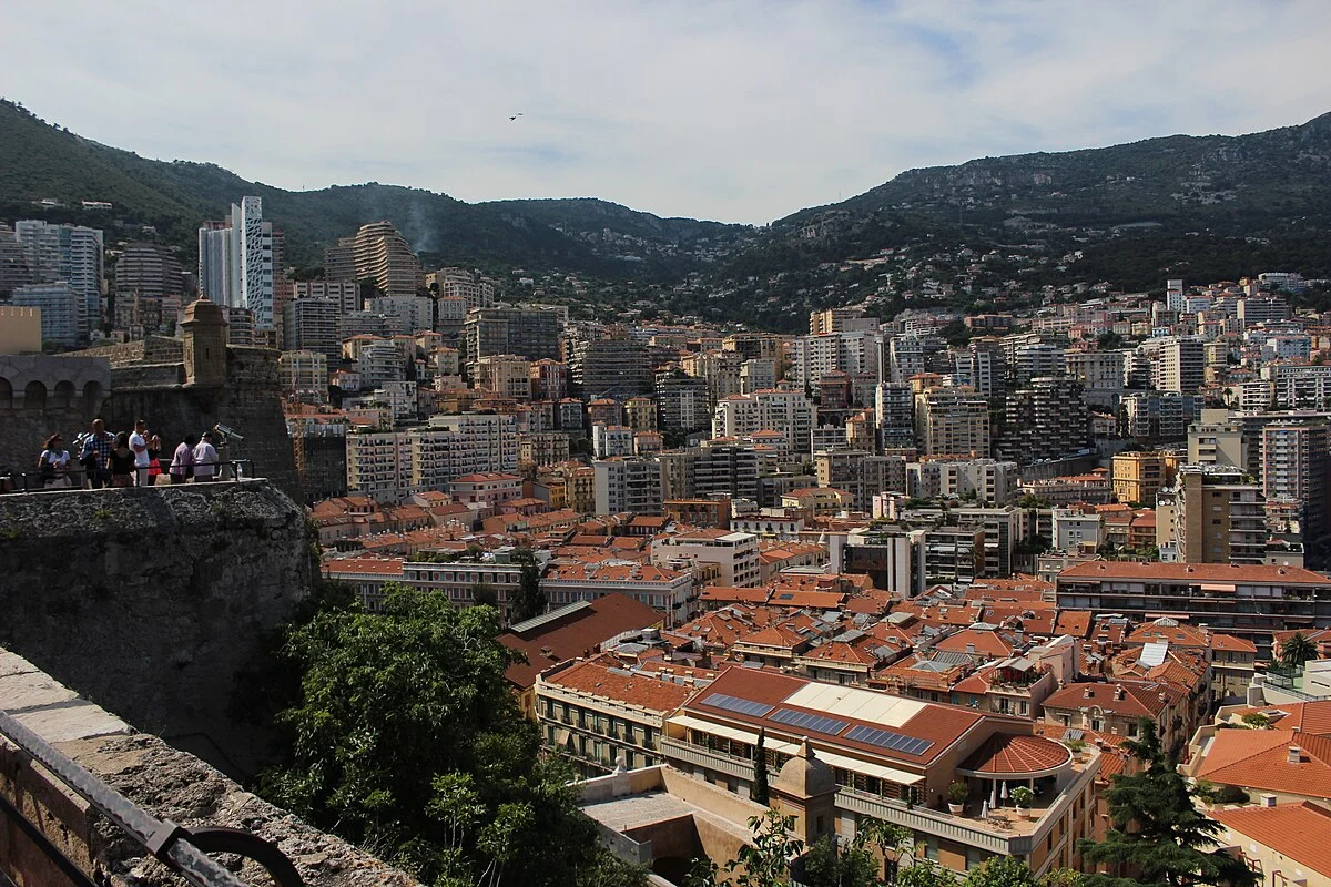 Panorama des Fürstentums Monaco