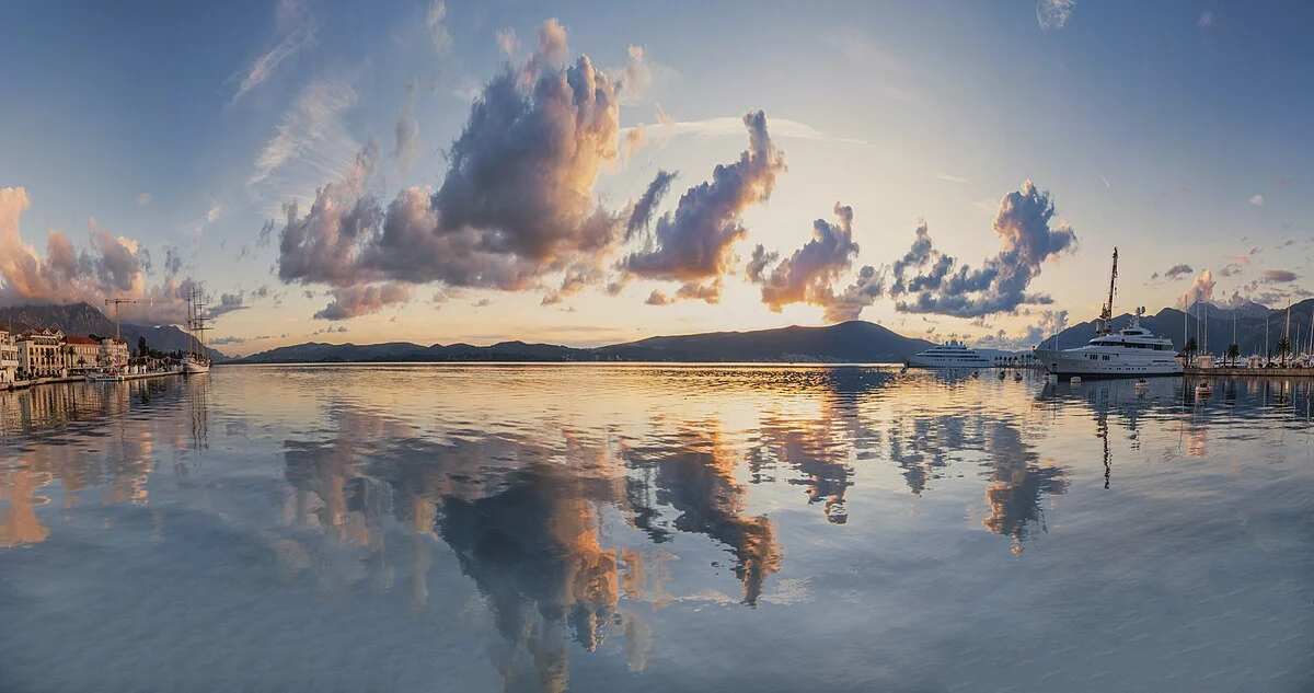 Die Bucht von Tivat