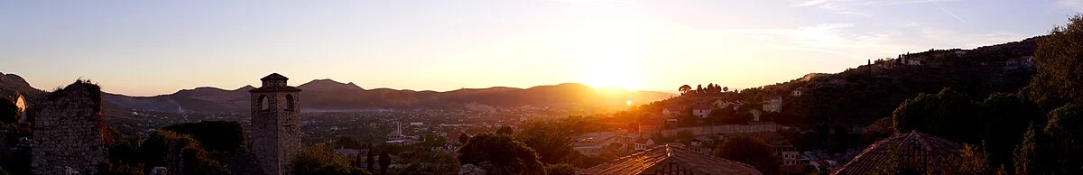 Blick von der Festung der Altstadt von Bar
