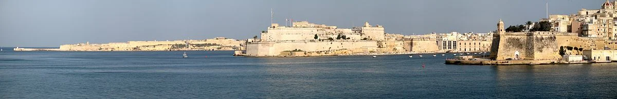 Birgu und Senglea, gesehen von Valletta