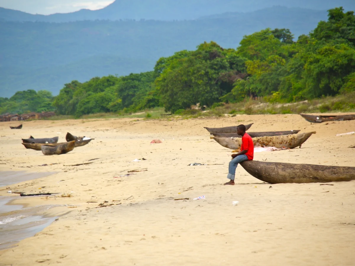 Kande Beach am Malawisee