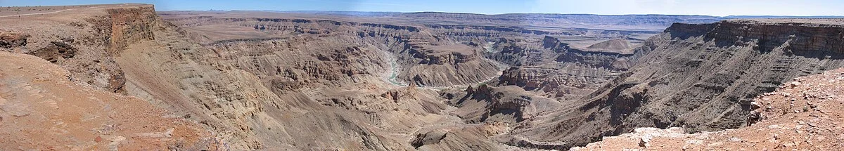 Fischfluß-Cañon vom Aussichtspunkt bei Hobas, Namibia