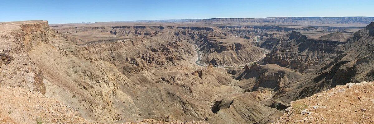 Der Fish River Canyon vom Hauptaussichtspunkt