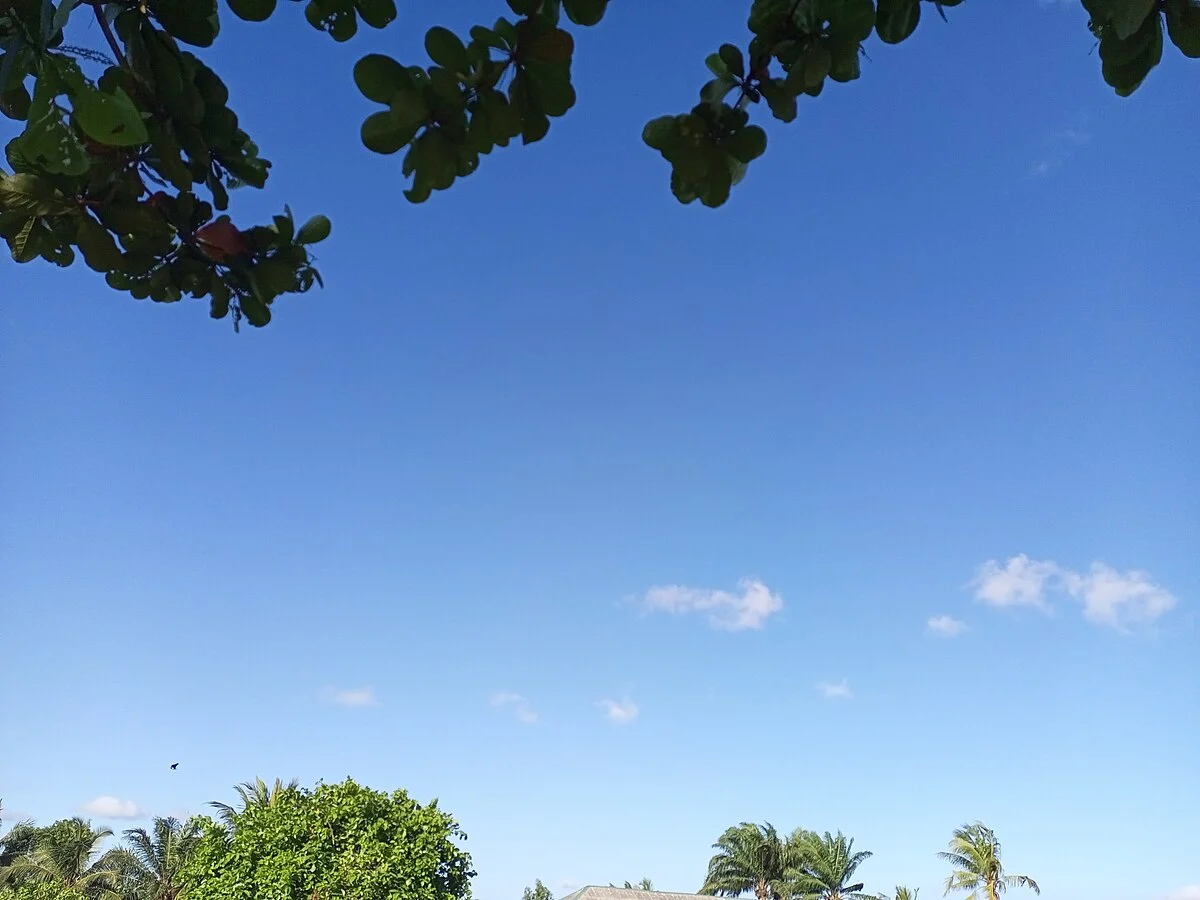 Ackerland unter weitem Himmel