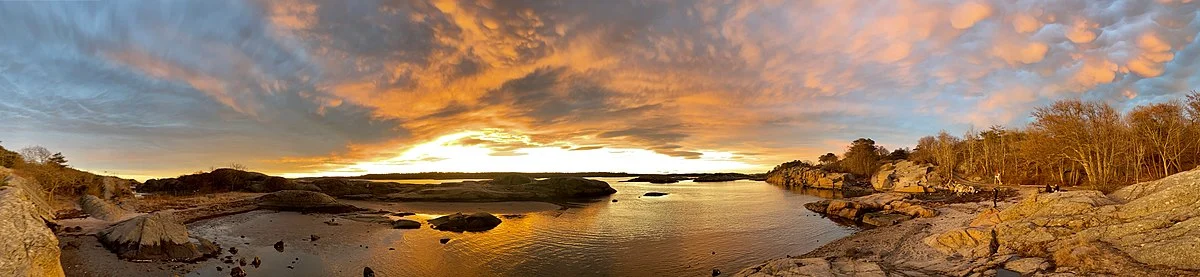 Abendrot über Tjøme