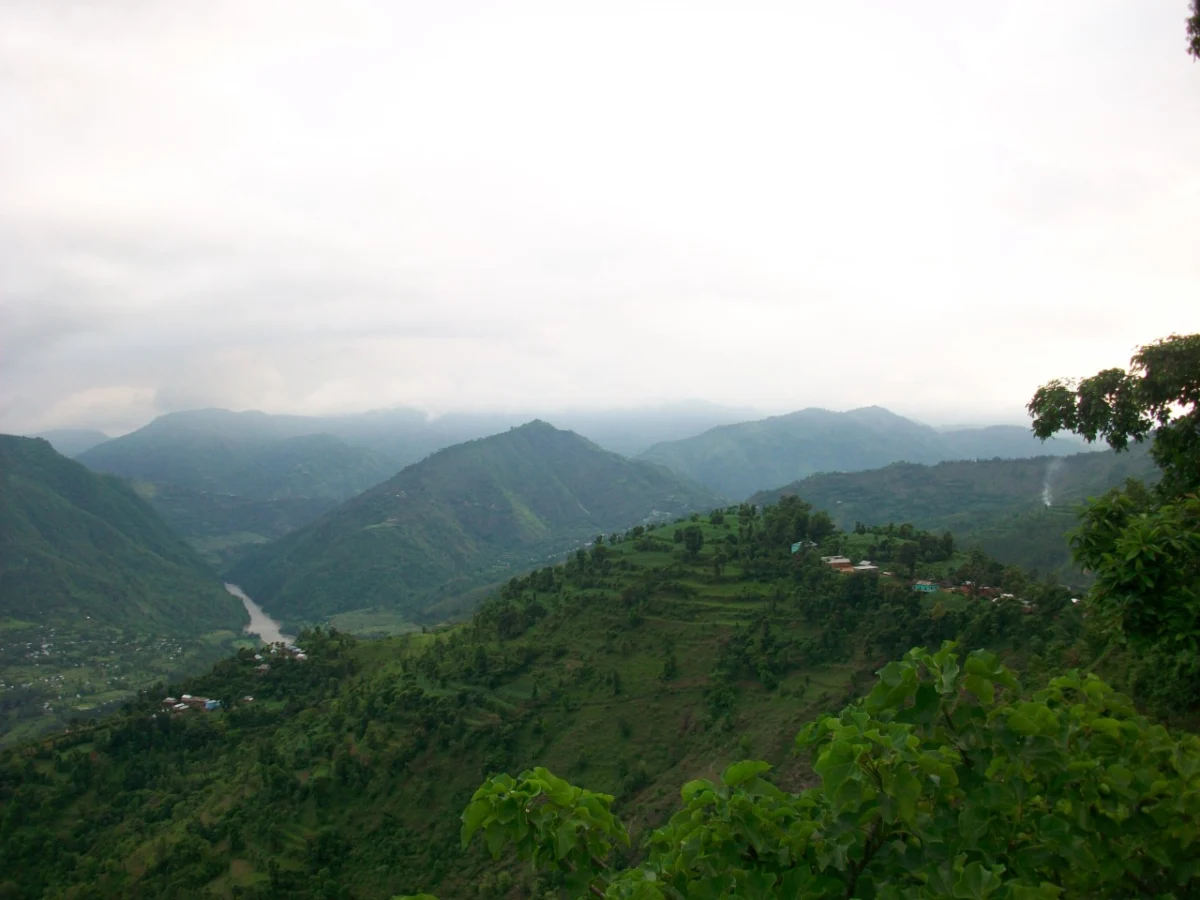 Naturlandschaft in Nepal