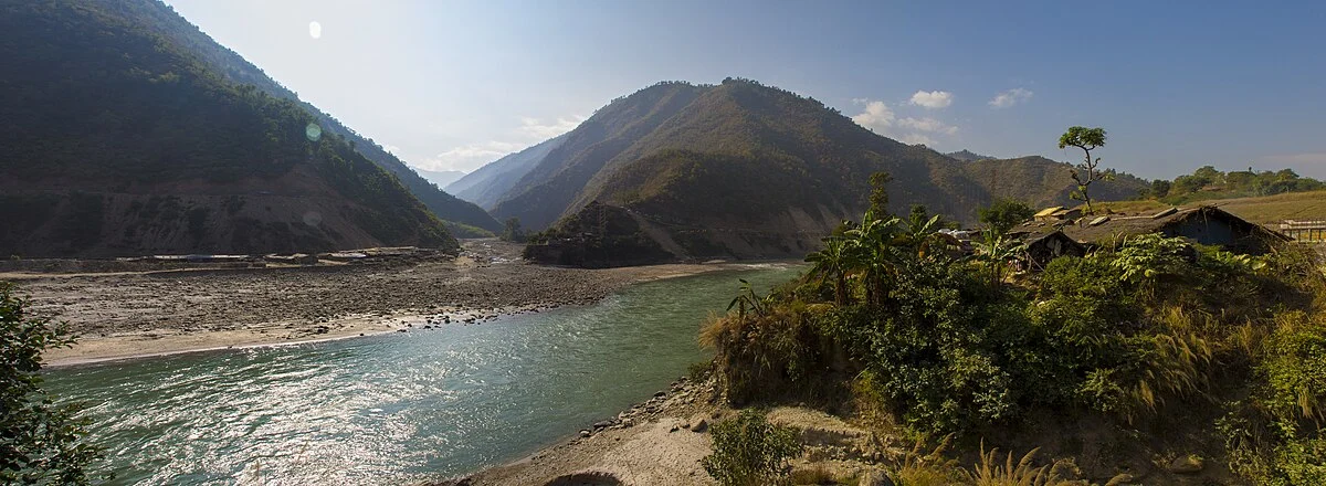 Dreiländereck der Distrikte Udayapur, Sindhuli und Okhaldhunga