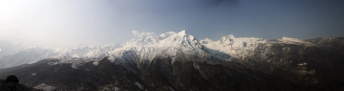 Panorama des Langtang-Himal