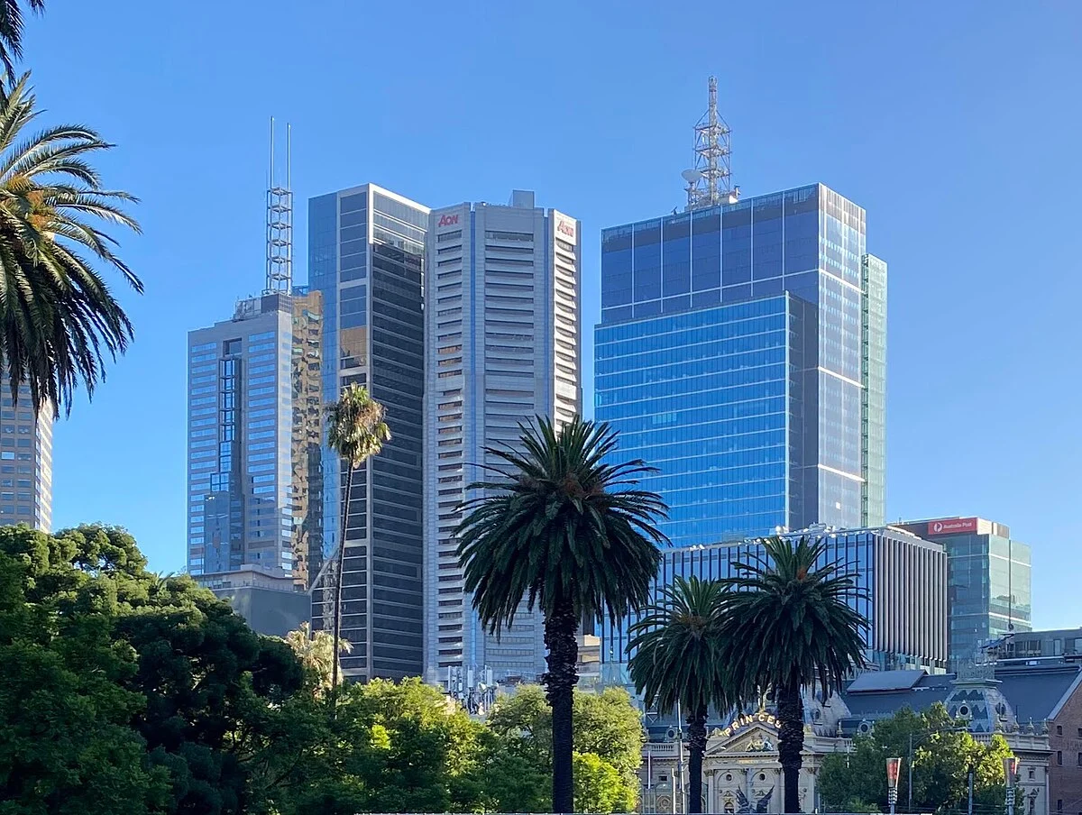 In der City of Melbourne, Melbourne, Victoria, Australien.