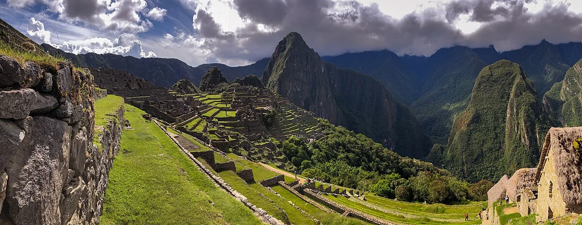 Panorama von Machu Picchu