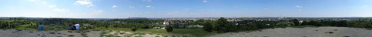 Krakau, gesehen vom Krakushügel