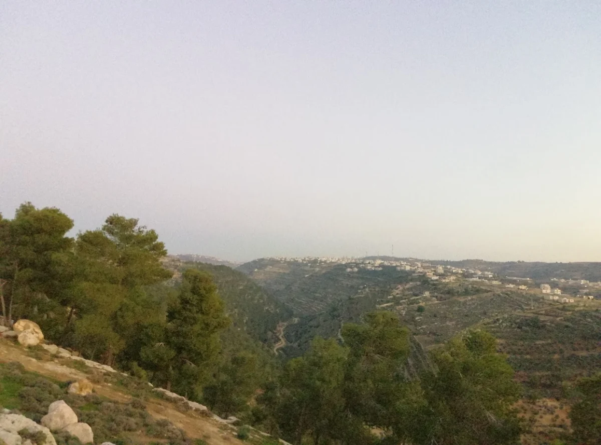Die Berge um Hebron