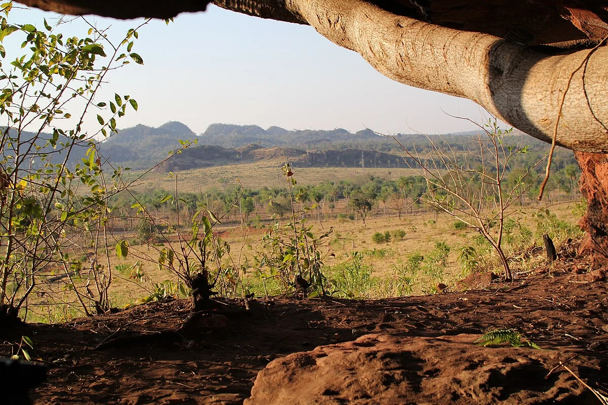 Felsgravur in Paraguay