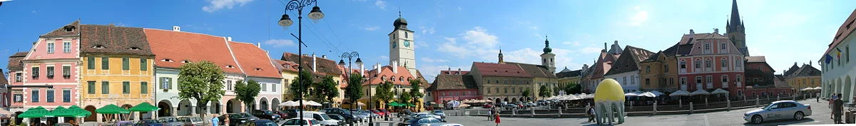 Der Kleine Ring in Hermannstadt