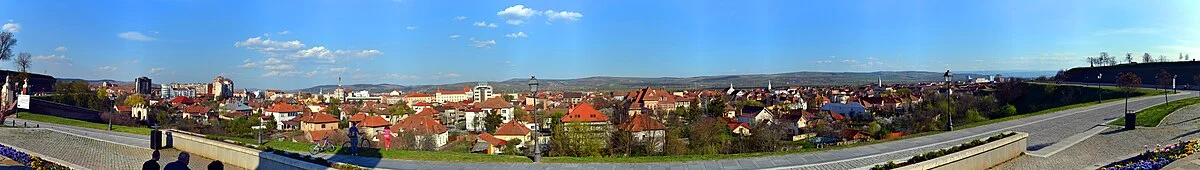 Panorama von Alba Iulia