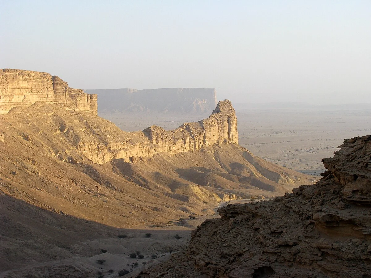 Landschaft bei Riad
