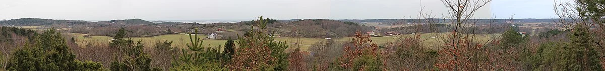 Blick vom Mårtaberget in Onsala