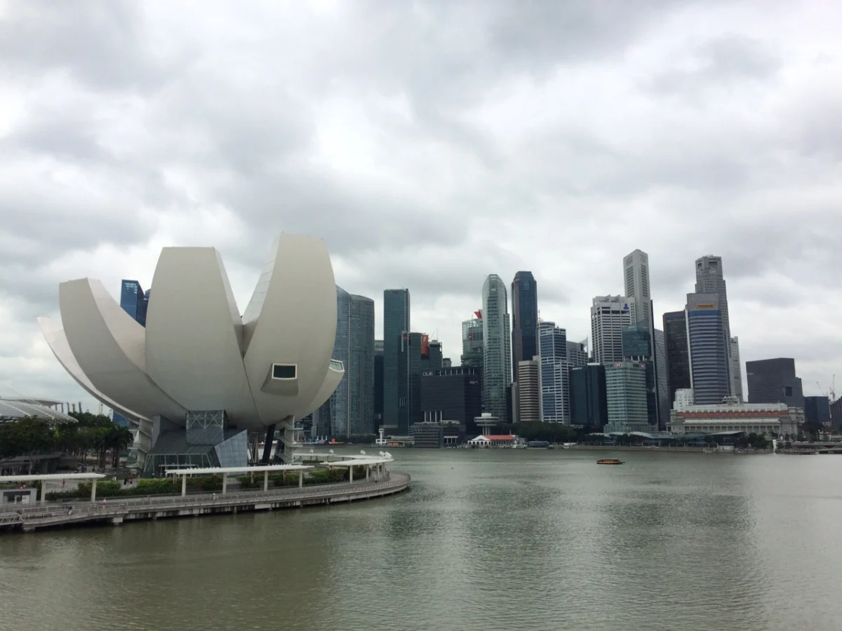 Skyline von Singapur
