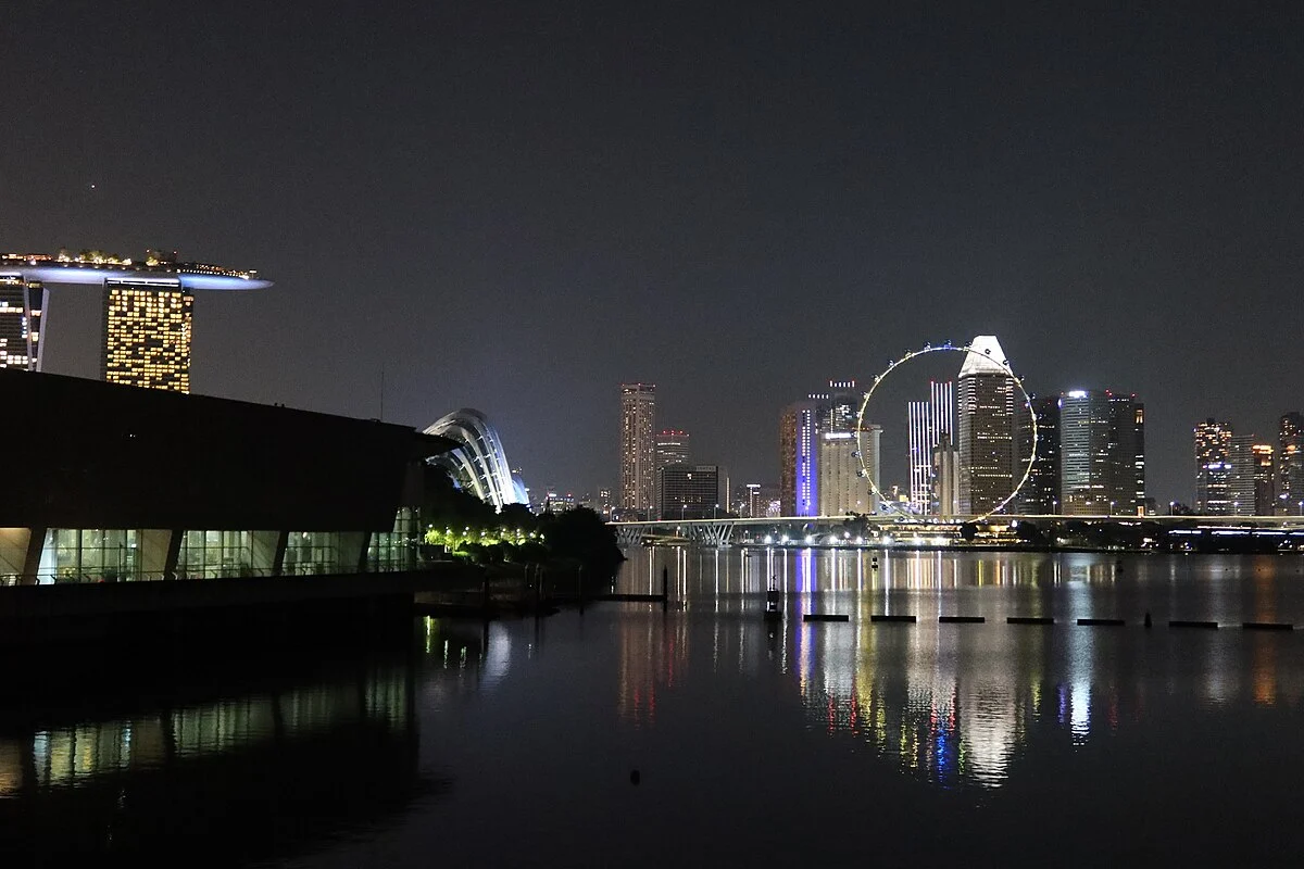 Stadtansicht von Singapur