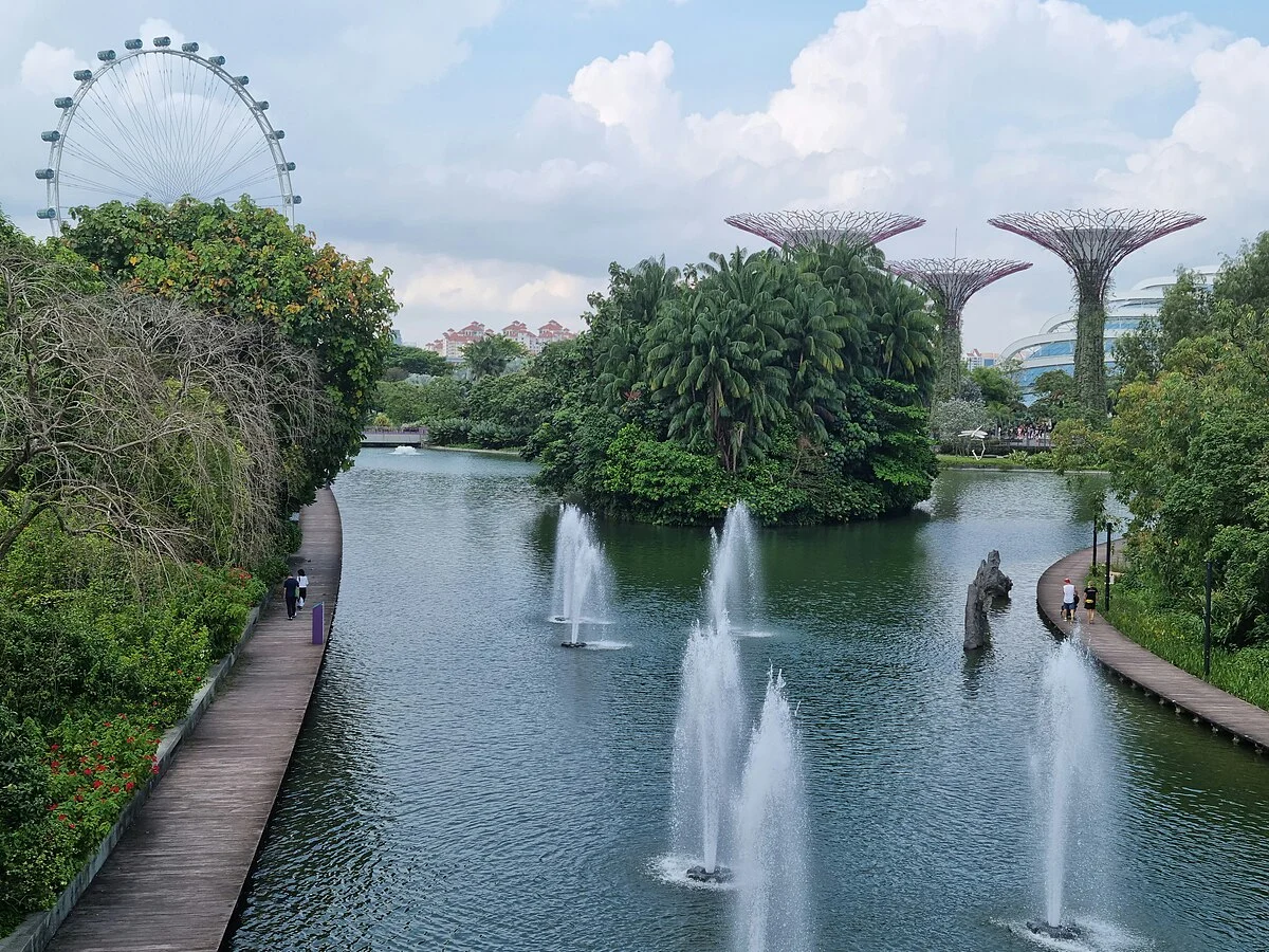Grünes Singapur
