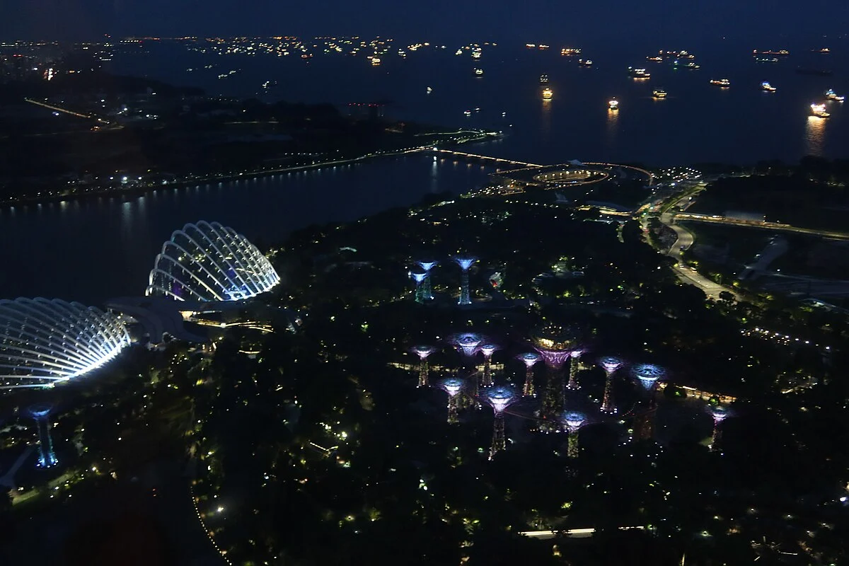 Singapur von oben