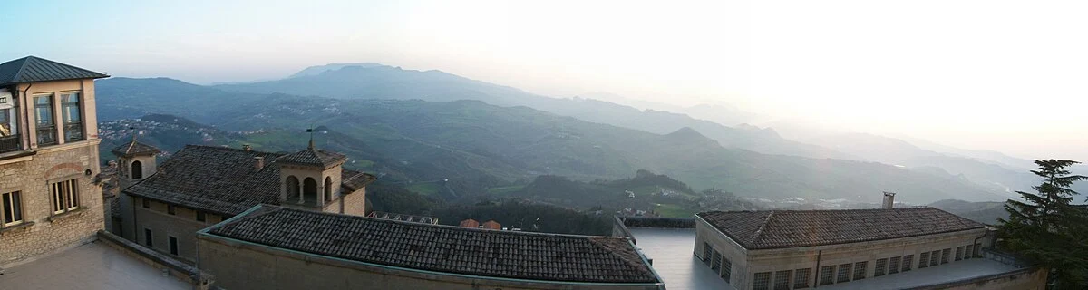 Panorama von San Marino