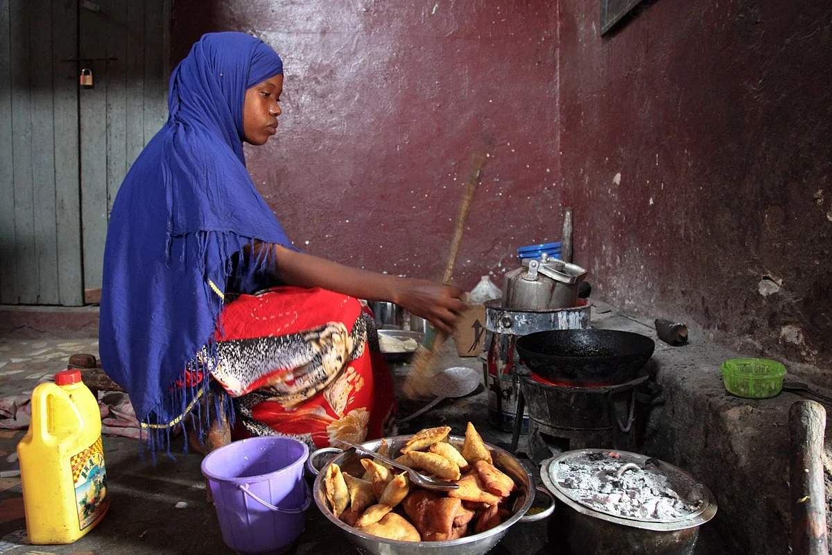 Marktstand in Mogadischu