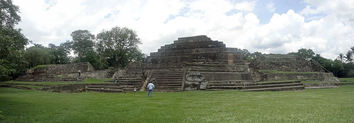 Die Hauptpyramide von Tazumal