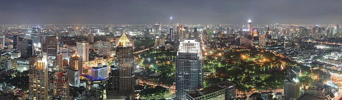 Bangkok bei Nacht vom Banyan Tree Hotel