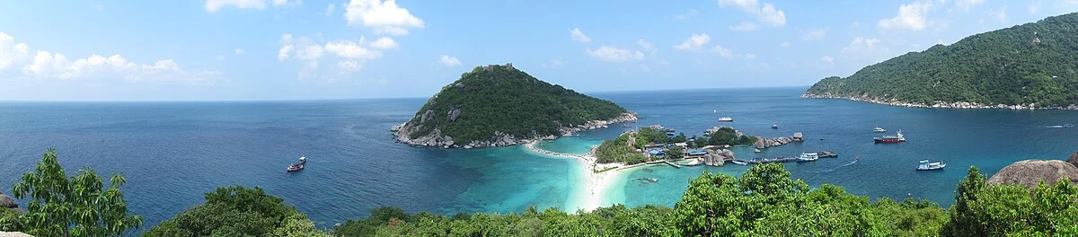 Blick über Nang Yuan, Thailand