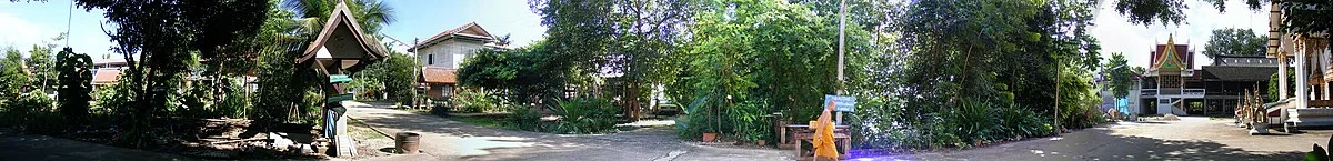 Der Tempel Wat Khung Taphao in Uttaradit
