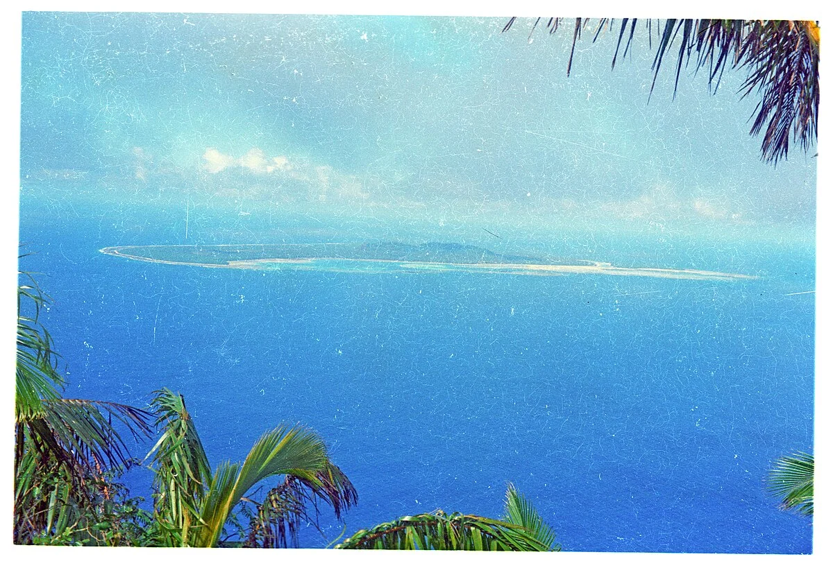 Niuatoputapu, gesehen vom Gipfel der Insel Tafahi