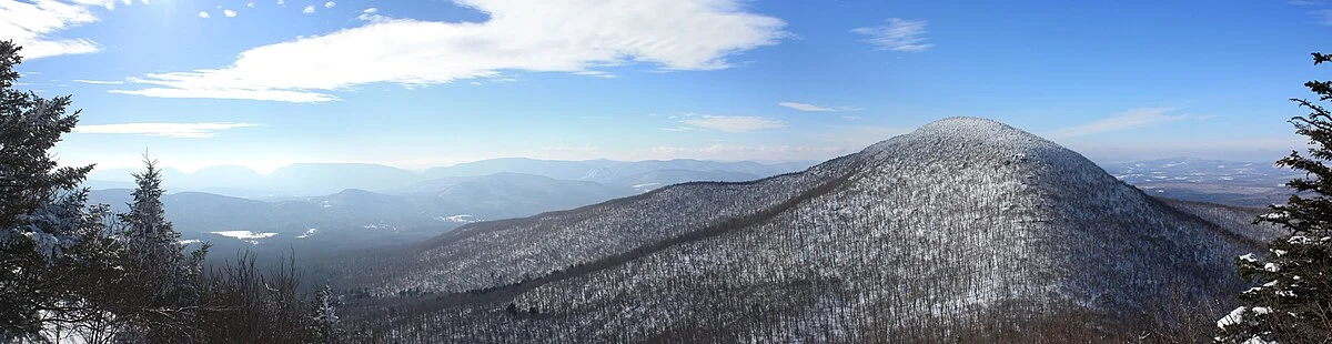 Panorama vom Blackhead Mountain
