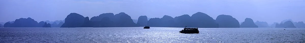 Die Ha-Long-Bucht von Nordwesten